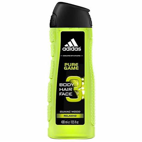 ADIDAS GEL DUS 400ML MEN PURE GAME