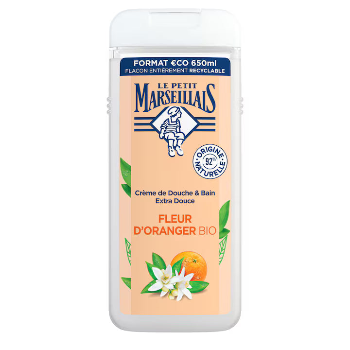 LE PETIT MARSEILLAIS GEL DUS 650ML BIO FLORI PORTOCAL